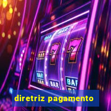 diretriz pagamento